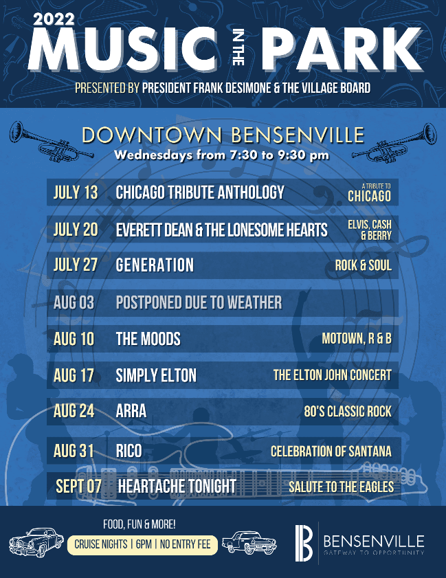 2022 Music in the Park Postpone