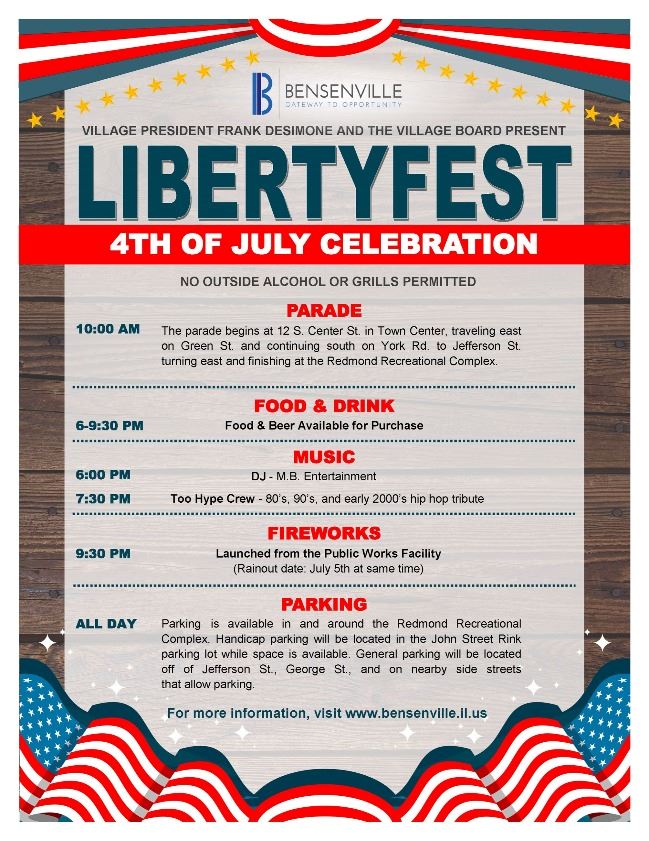 Libertyfest Flyer 2023