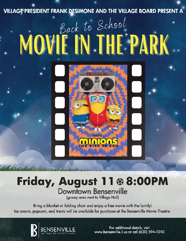 Movie in the Park Flyer