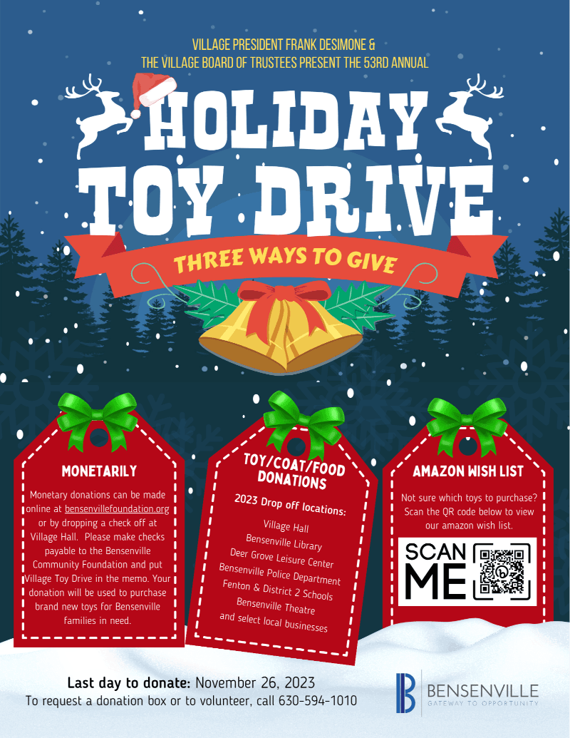 2023 Toy Drive Flyer