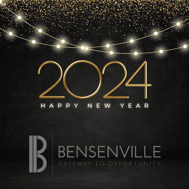 2024 Gold Happy New Year